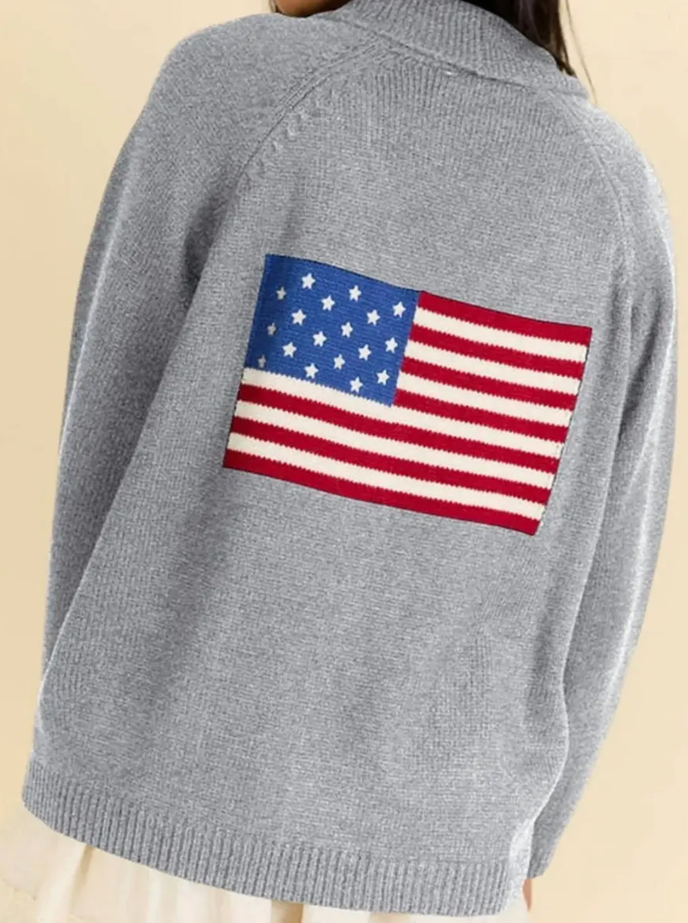 SERENITY COLLECTIVE AMERICANA CARDI