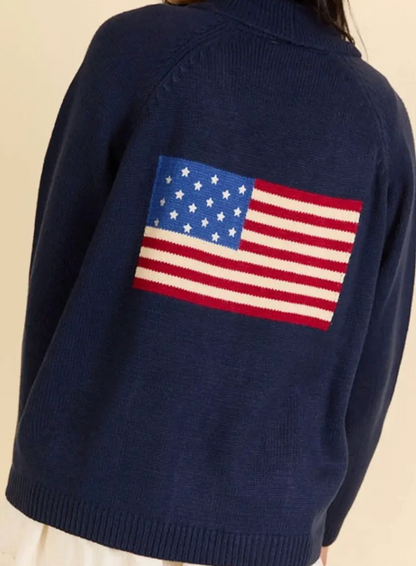 SERENITY COLLECTIVE AMERICANA CARDI