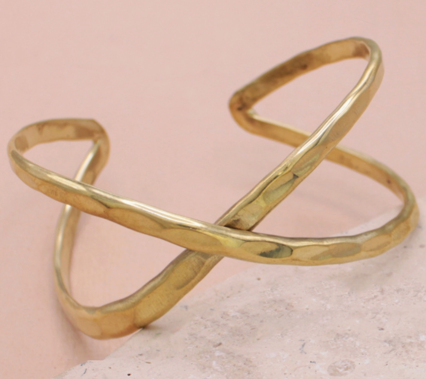 ZAD GOLDEN RING CUFF BRACELET