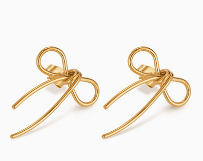 JOSSLYN ITTY BITTY BOW EARRINGS