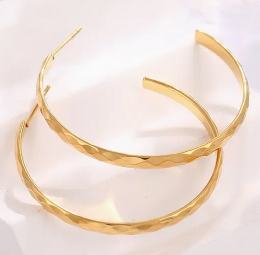 JOSSLYN HAMMERED HOOPS