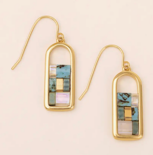 SCOUT GOOD KARMA FRAME EARRINGS