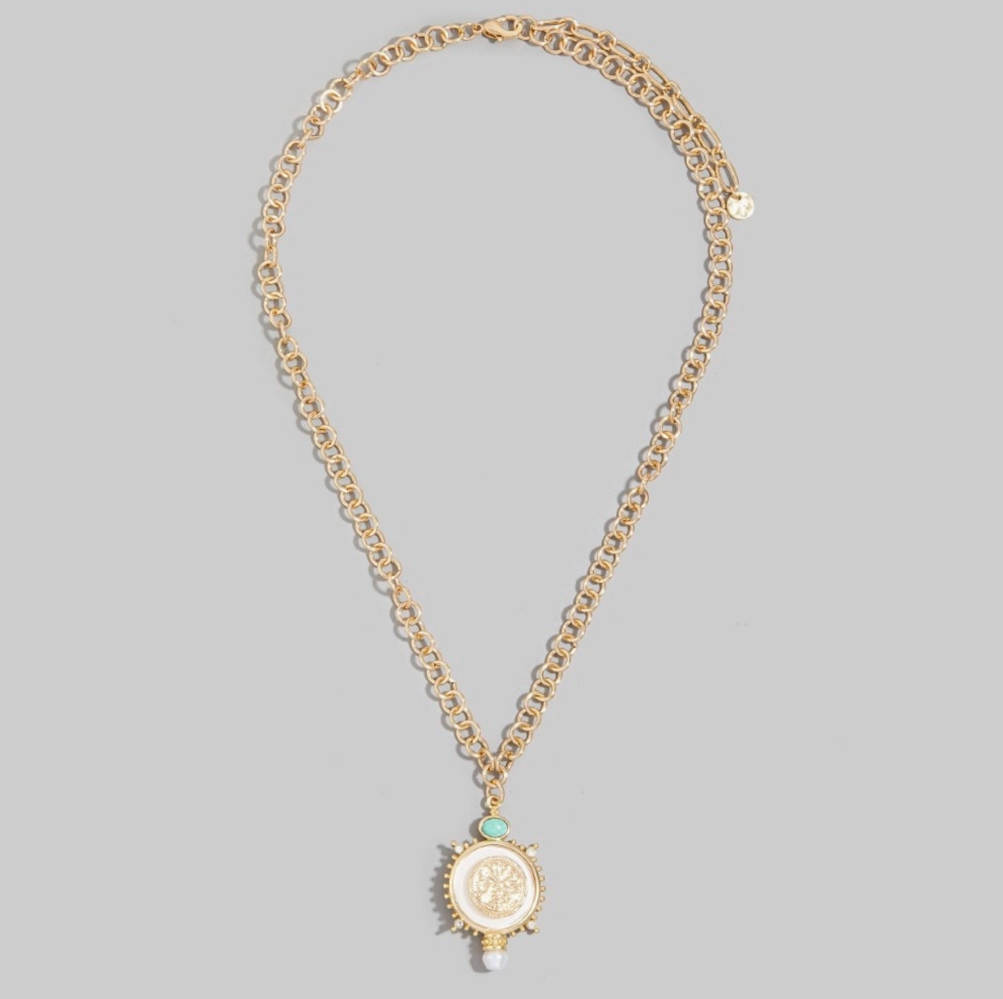 ANARCHY STREET TURQUOISE PENDANT