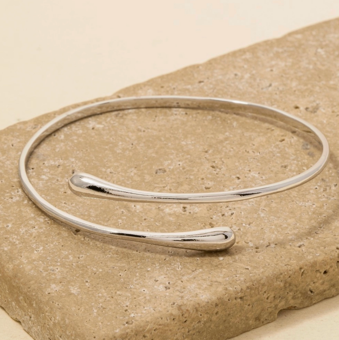 ANARCHY STREET SILVER BANGLE