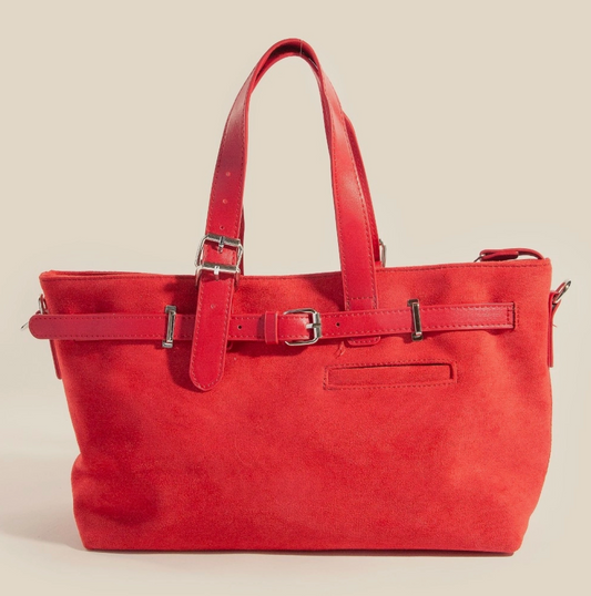 ANARCHY STREET LEATHER BUCKLE BAG