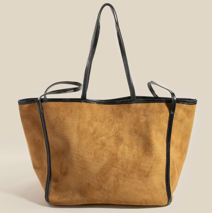 ANARCHY STREET SUEDE TOTE