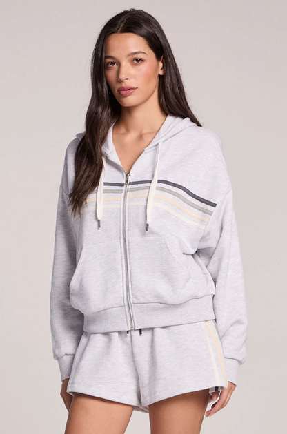 CHASER COASTAL MOOD ZIP UP HOODIE