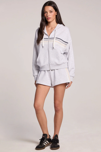 CHASER COASTAL MOOD ZIP UP HOODIE