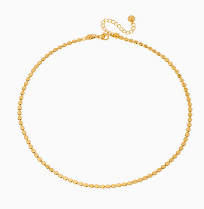 PRETTY SIMPLE DAKOTA DISC CHAIN NECKLACE