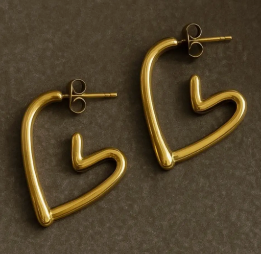 TLD DESIGNS HEART HOOPS
