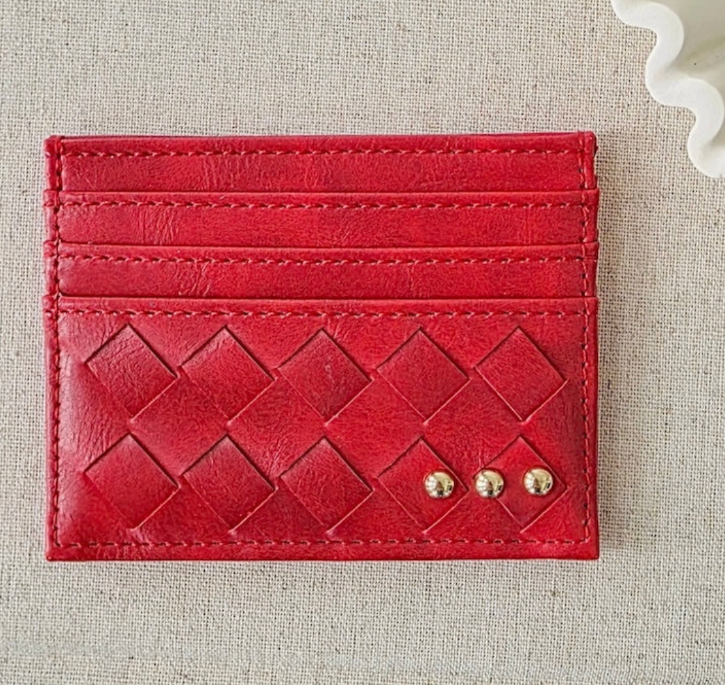 PRETTY SIMPLE MARIAH WOVEN CARD HOLDER