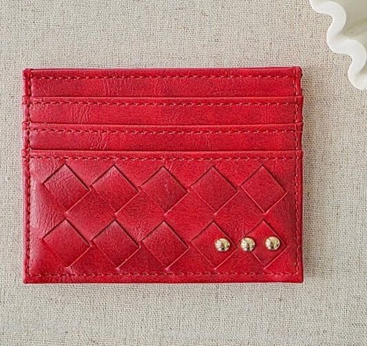 PRETTY SIMPLE MARIAH WOVEN CARD HOLDER