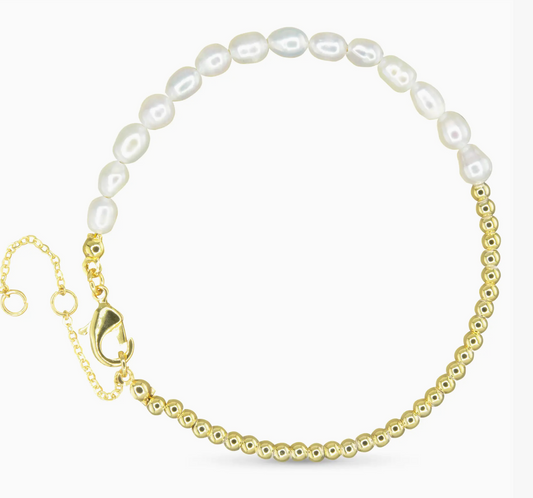 AMANDA BLU MERMAID PEARLS BRACELET