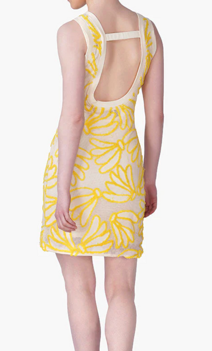 AMERICAN & BEYOND THIS IS BANANAS DRESS