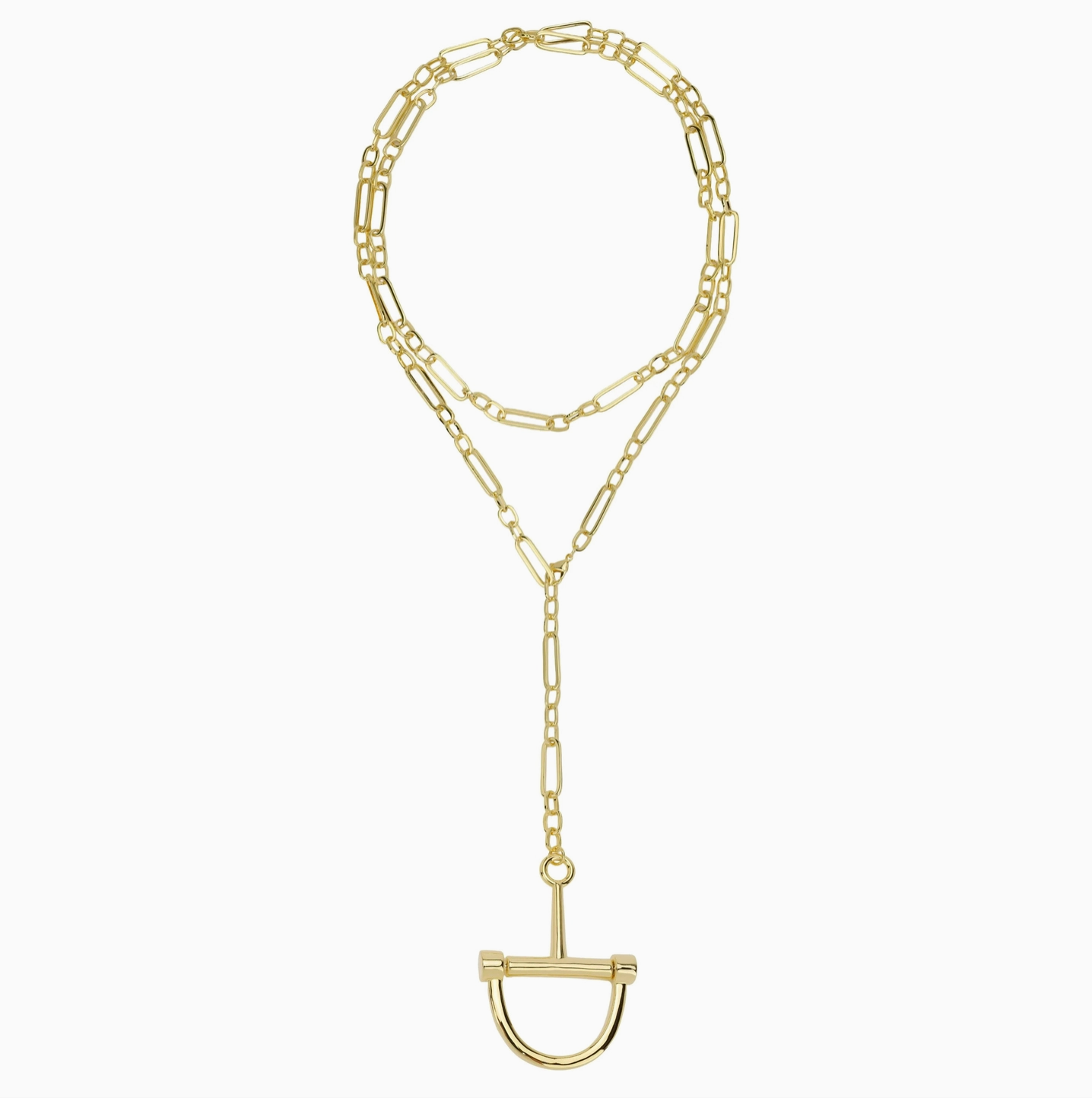 SAHIRA HORSEBIT CHAIN NECKLACE
