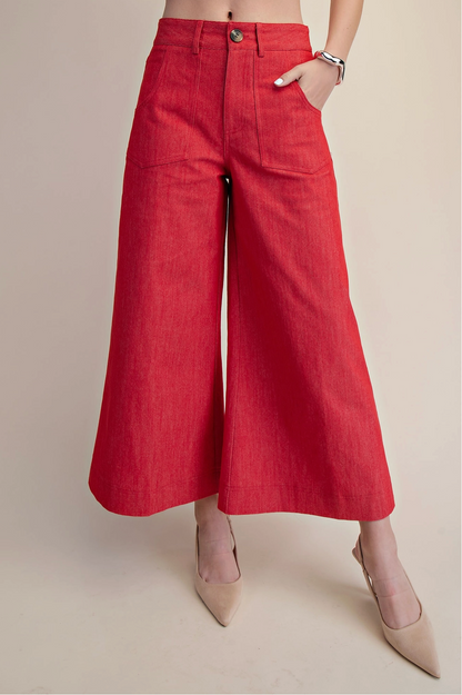 GLAM CROPPED MARIA PANTS