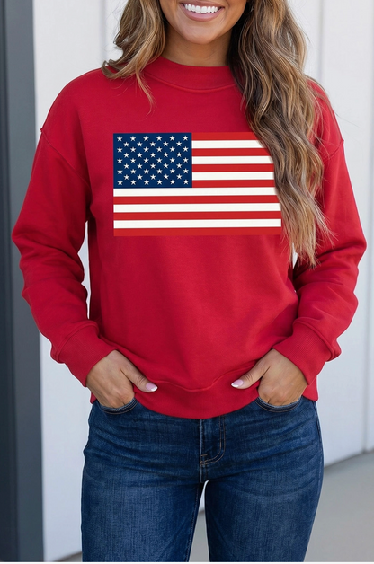 LA SOCIETY USA REVERSIBLE MOCK NECK