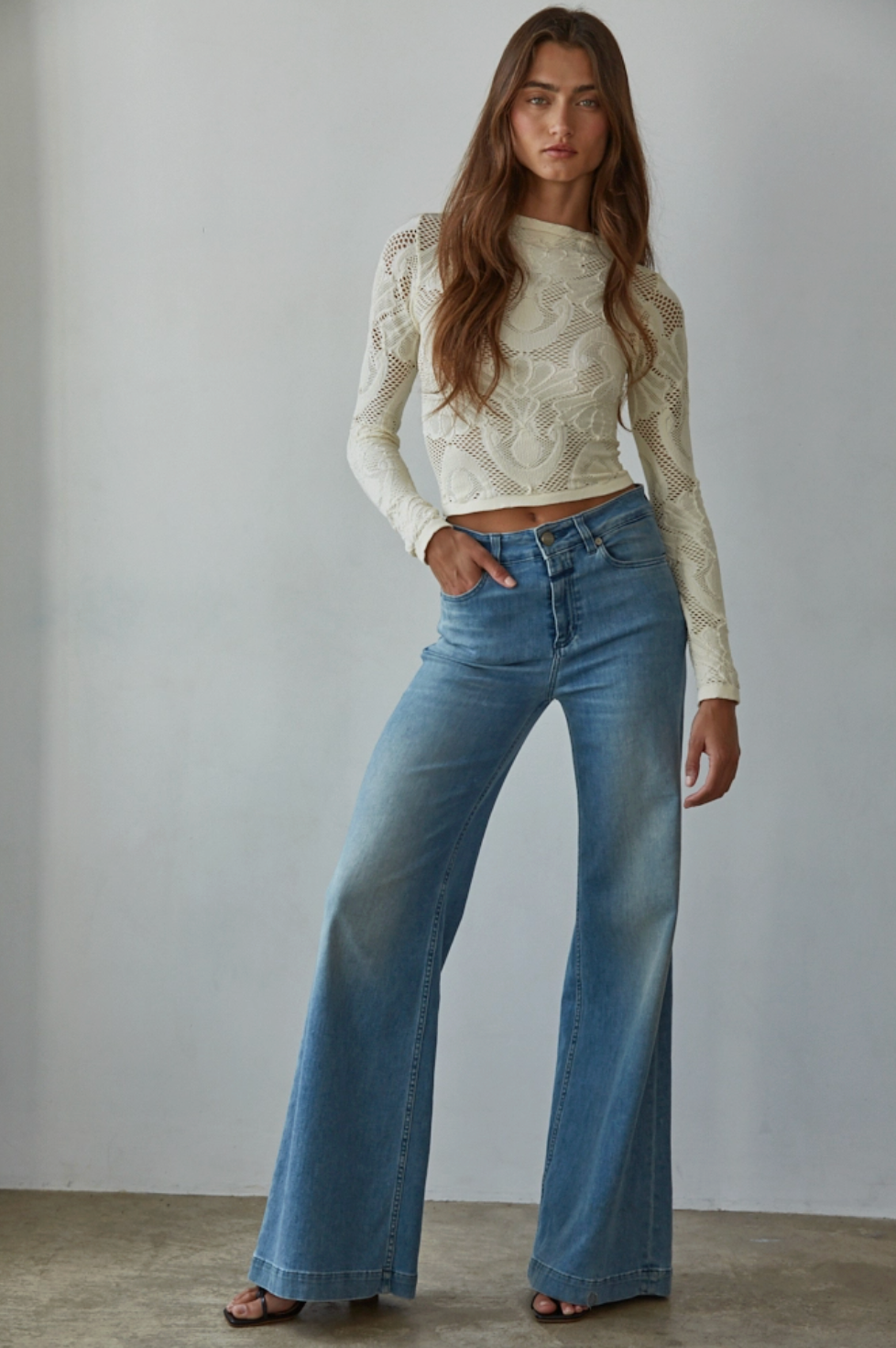 BY TOGETHER SEAMLESS KNIT TOP