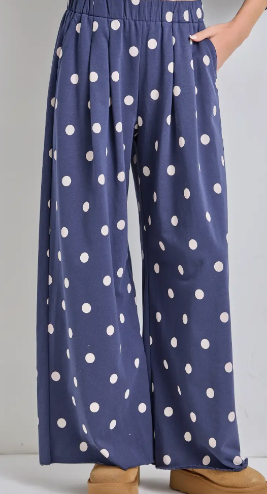 BAE VELY PAIGE WIDE LEG LOUNGE PANTS