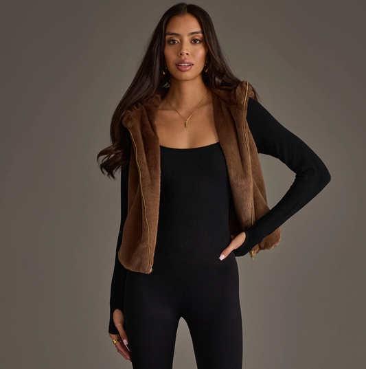 PANACHE COCOA CLOUD VEST