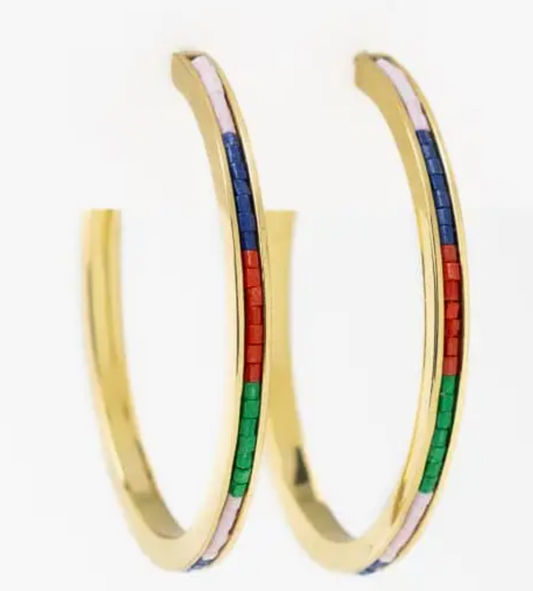 INK + ALLOY LULU HOOPS