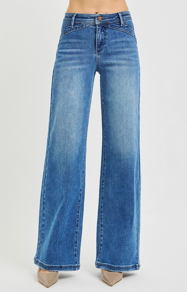 RISEN TILLY WIDE LEG DENIM