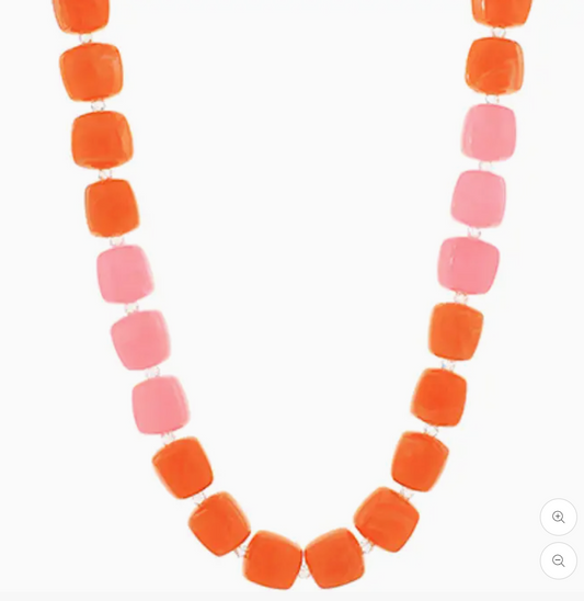 GRACE ANN DESIGNS BLUSH AND BLOOM NECKLACE