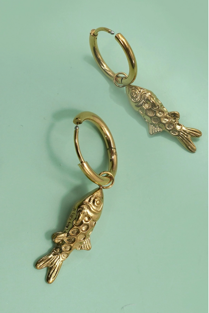 JOSSLYN FISH EARRINGS