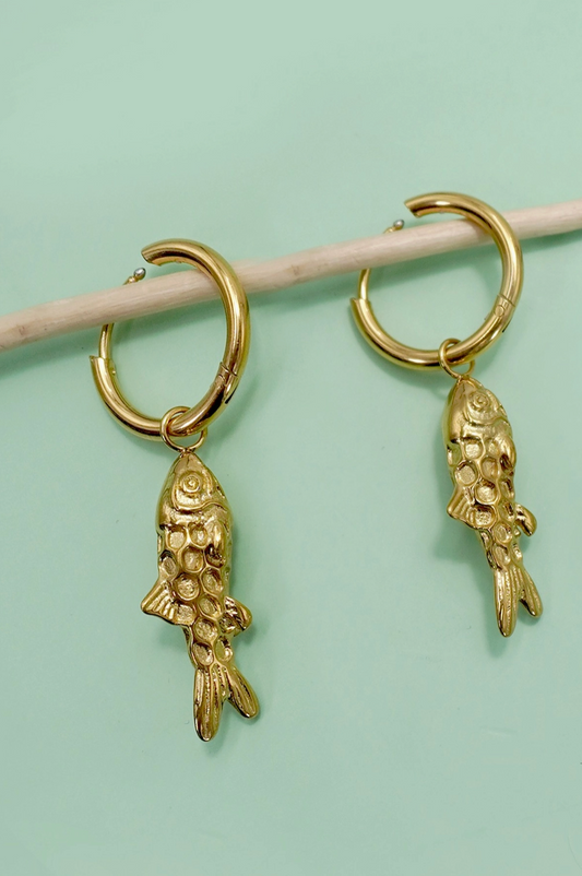 JOSSLYN FISH EARRINGS