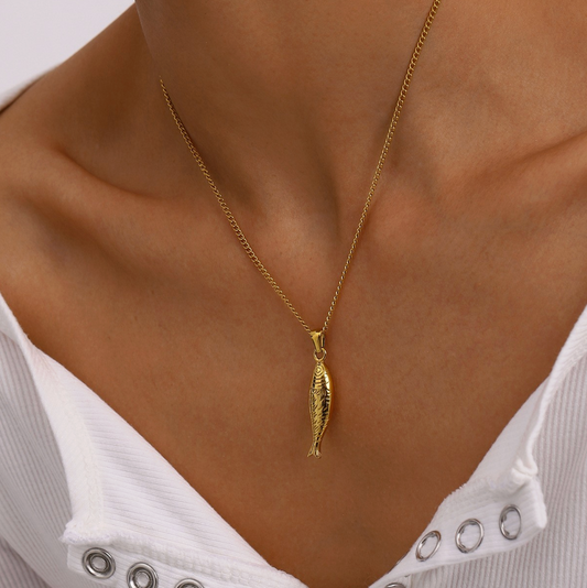 JOSSLYN FISH NECKLACE