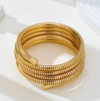 JOSSLYN GOLD WRAP BRACELET