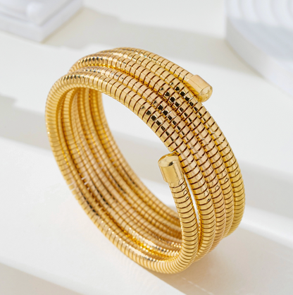 JOSSLYN GOLD WRAP BRACELET