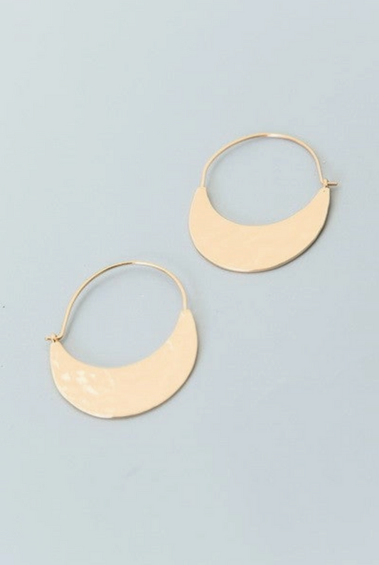 JOSSLYN HALF MOON EARRINGS