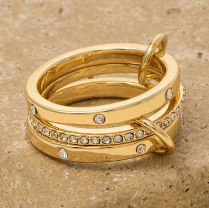 ANARCHY STREET STACKED RING SET