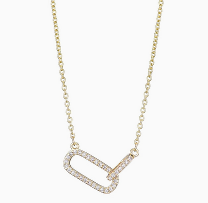 ADORNIA LINKED NECKLACE