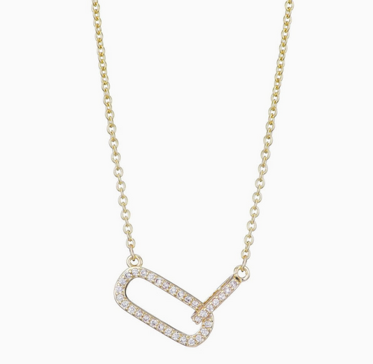 ADORNIA LINKED NECKLACE