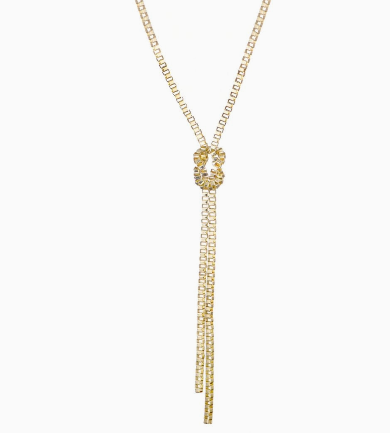 ADORNIA BOX KNOT NECKLACE