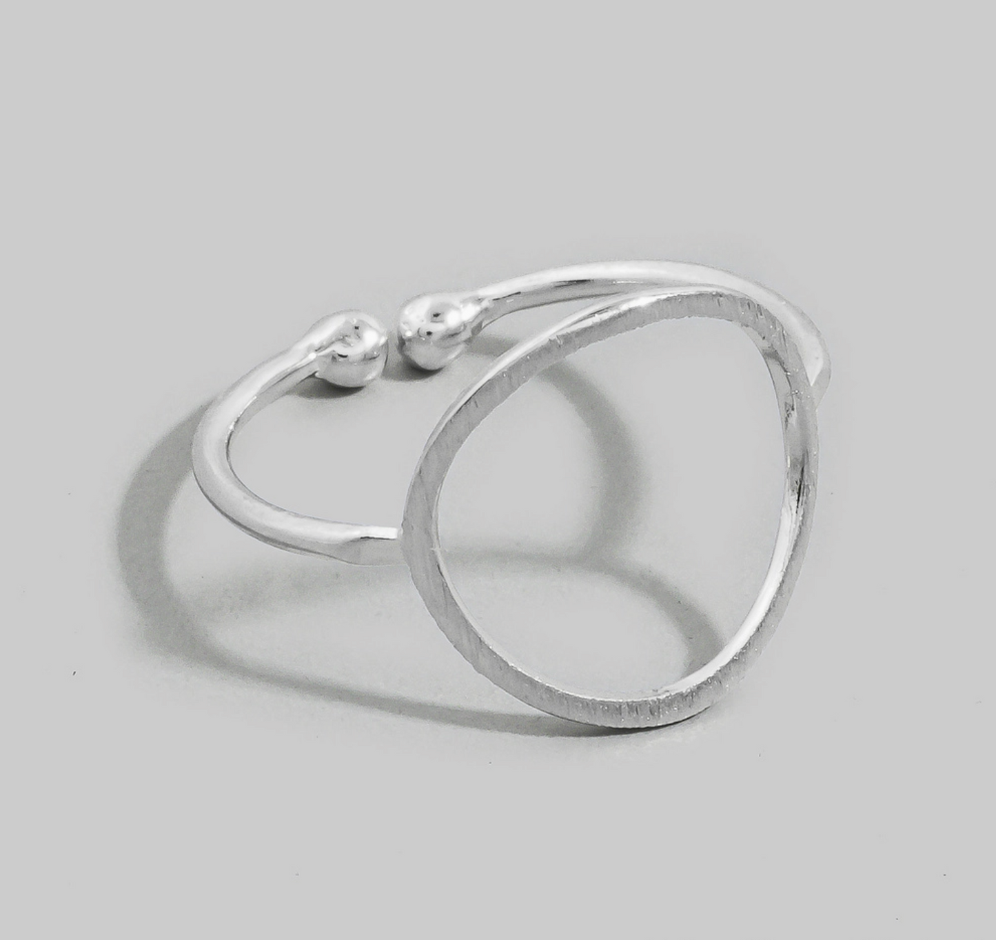 FAME SILVER CUT OUT RING