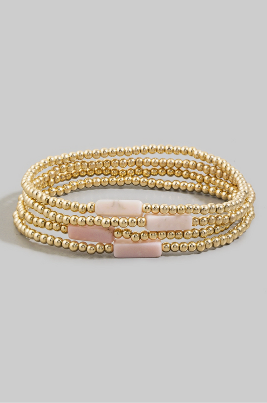 FAME COLORED BEADED BRACELETS