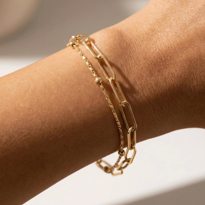 FAME DOUBLE LAYERED BRACELET