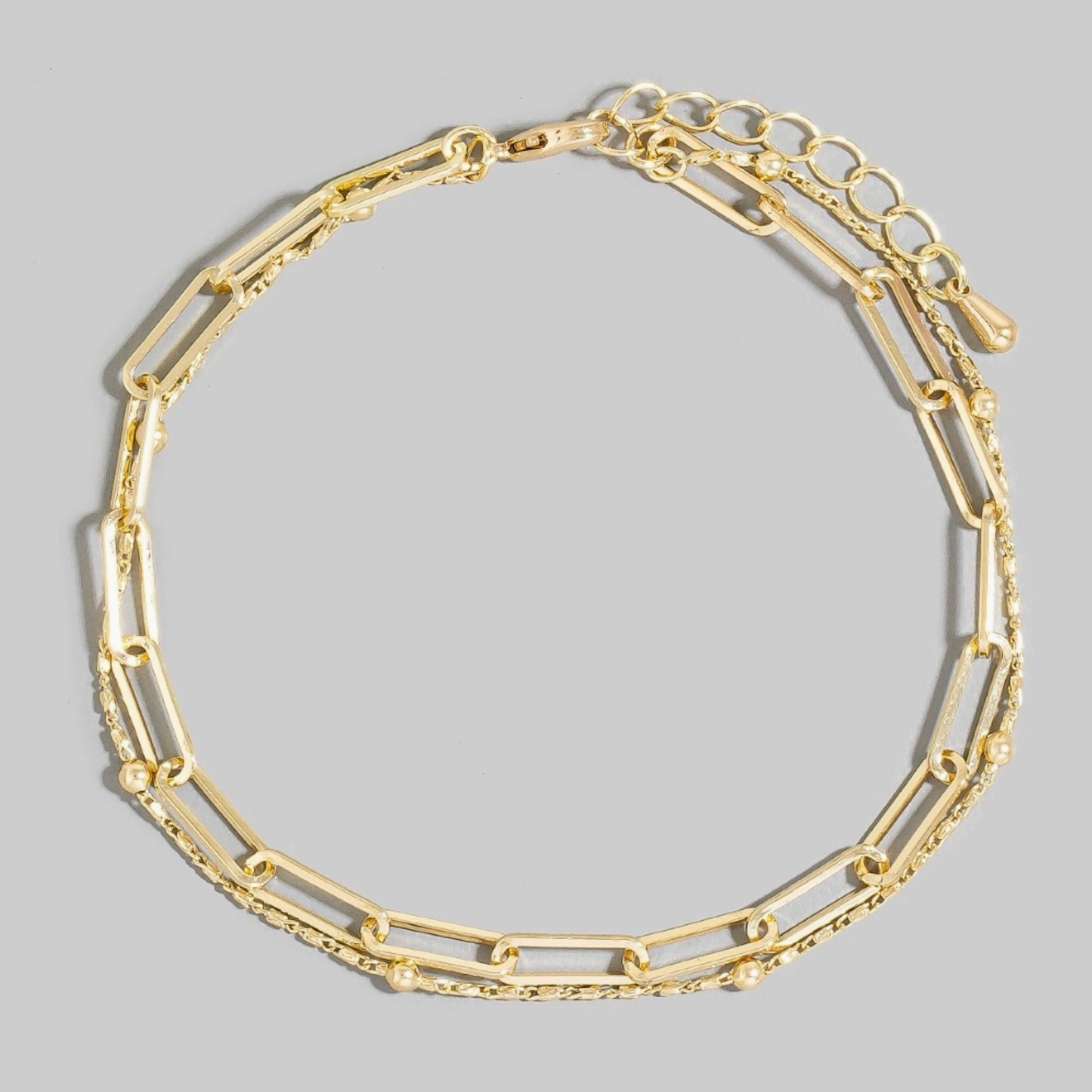 FAME DOUBLE LAYERED BRACELET