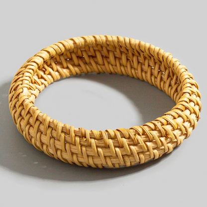 FAME STRAW BANGLE BRACELET