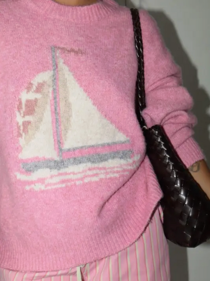BAILEY ROSE SAILBOAT SWEATER