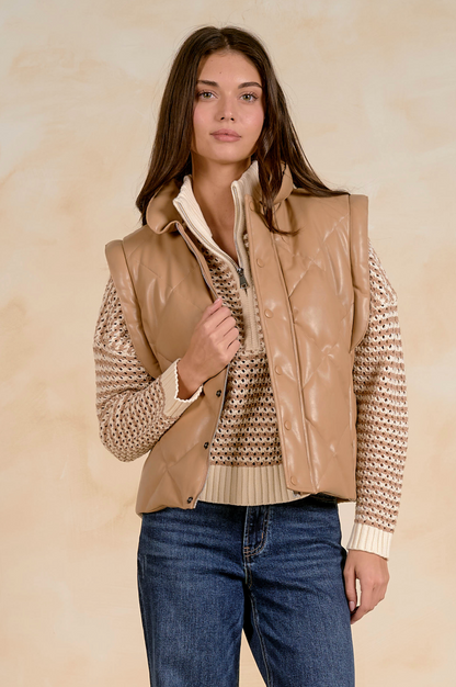 ELAN CARAMEL KISS VEST