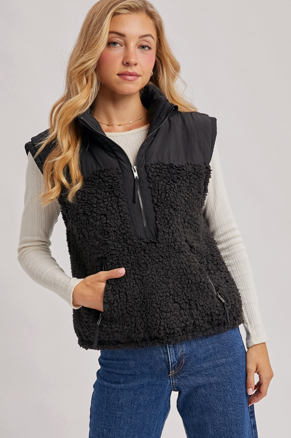 BLUIVY SHERPA VEST
