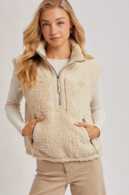 BLUIVY SHERPA VEST