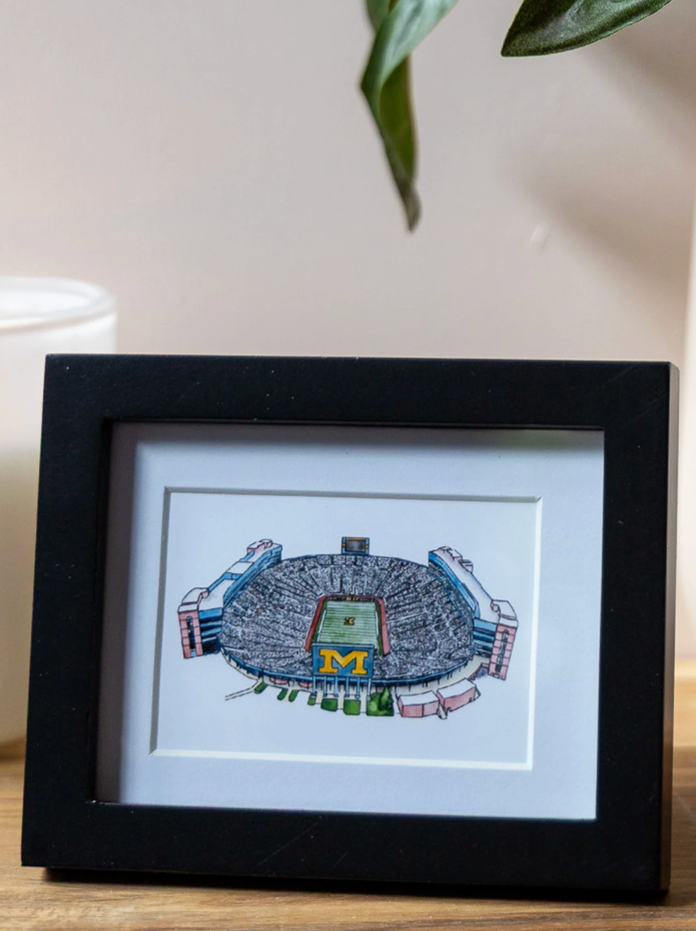 ABIGAIL LEIGH DESIGNS U OF M TINY FRAME