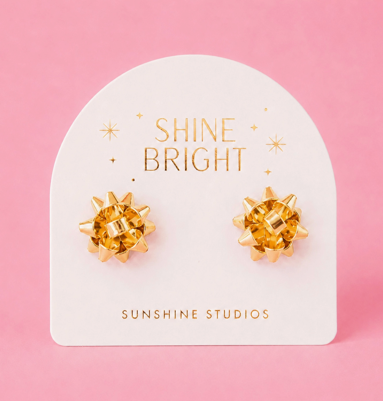 SUNSHINE STUDIOS BOW STUDS