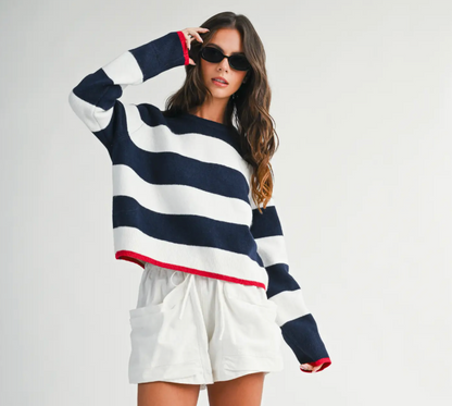 AEMI+CO COASTAL SWEATER