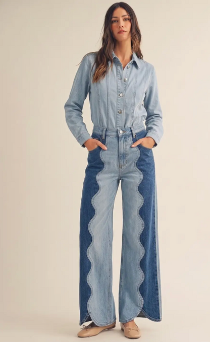 LOVLOV OCEAN WAVE DENIM